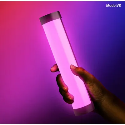 LUXCEO V8 Portable RGB Video Light Gamer Lamp 2000mAh Photo Video Shooting Selfie Lighting Fill-in
