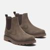 Chelseaboots TIMBERLAND "BRITTON ROADMID CHELSEA BOOT", Herren, Gr. 46, braun (medium braun nubuck), Leder, sportlich, Schuhe, Stiefelette, Winterschuhe, Ankle Boots