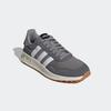 Sneaker ADIDAS SPORTSWEAR "RUN 84", Gr. 45, grau (ch solid grau, cloud weiß, matte silber), Textil, Leder, Synthetik, sportlich, Schuhe, inspiriert vom Design des adidas LA Trainer