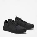 Sneaker TIMBERLAND "SENECA BAY LOW LACE UP SNEAKER", Gr. 40, schwarz (jet schwarz), Leder, sportlich, Schuhe, aus Leder