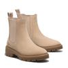 Chelseaboots TIMBERLAND "CORTINA VALLEY MID CHELSEA BOOT", Gr. 41, beige (light beige nubuck), Leder, sportlich, Schuhe, Stiefelette, Winterschuhe, Ankle Boots