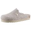 Clog BIO LIFE "Habana", Damen, Gr. 39, beige, Textil, meliert, klassisch, Schuhe, Hausschuh, Homeslipper mit modischem Schaftabschluss