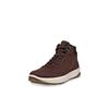 Schnürboots ECCO "ByWay 2.0", Herren, Gr. 43, braun, Nubukleder, sportlich, Schuhe, Stiefelette, High Top Sneaker mit Schaftrandpolsterung
