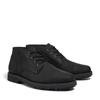 Schnürboots TIMBERLAND "ALDEN BROOK MID LACE UP WATERPROOF CHUKKA BOOT", Gr. 43,5, schwarz (jet schwarz), Leder, sportlich, Schuhe, Winterstiefel, Schnürstiefel, Winterschuhe, wasserdicht