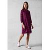 Blusenkleid CECIL, Damen, Gr. XXL (46), US-Größen, rosa (beloved berry), Stoff, 100% Viskose, bedruckt, casual, normal kniefrei, V-Ausschnitt, 3/4-Ärmel Bündchen, Kleider, aus Viskose