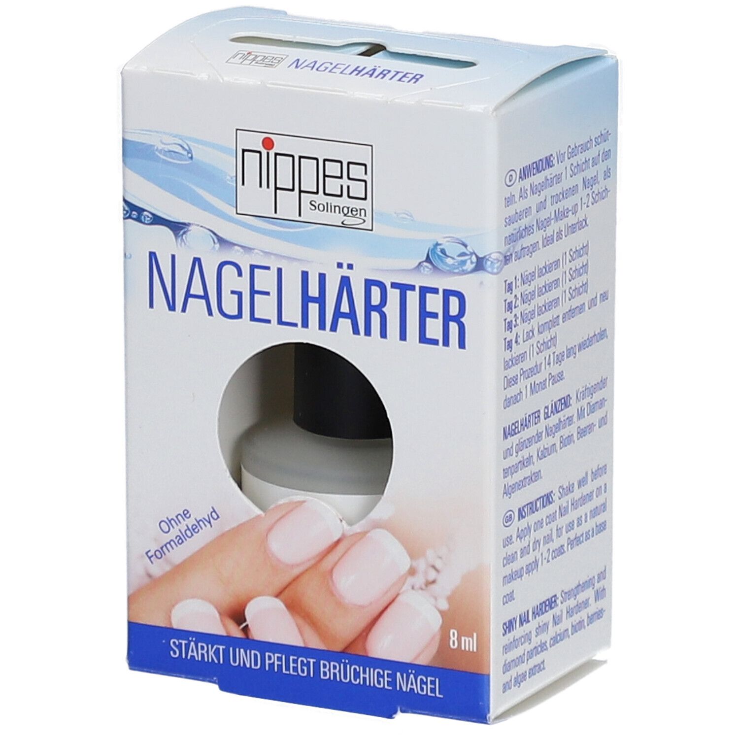 nippes Solingen Indurente per unghie 8 ml Smalto