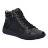 Sneaker JOSEF SEIBEL "Claire 11", Damen, Gr. 42, schwarz, Leder, sportlich, Schuhe, Schnürboots, High Top Sneaker, Komfortschuh mit Lederinnensohle