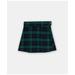 Brooks Brothers Girls Cotton Black Watch Tartan Pleated Skirt | Navy/Green | Size 7