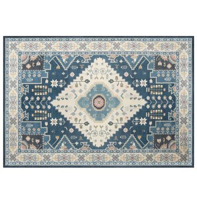 Costway Faux Wool Fabric Area Rugs Doormat-M