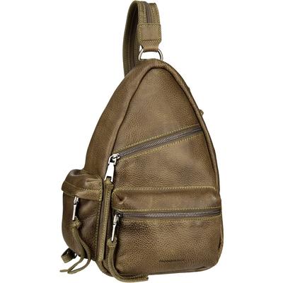 FREDsBRUDER Rucksack My Old Friend 250-3687n Olive Grau Damen Image