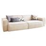 KAWOLA Sofa SAMU 3-Sitzer Stoff creme