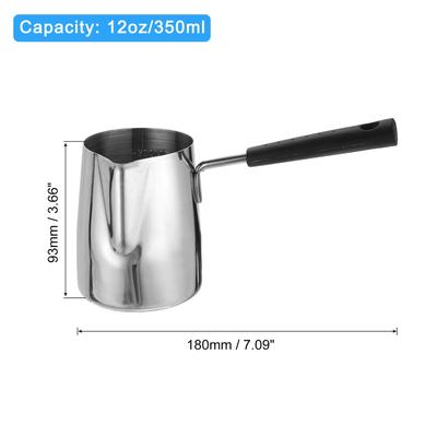 Coffee Pot with Scale Lines, Stainless Steel Coffee Warmer Coffee