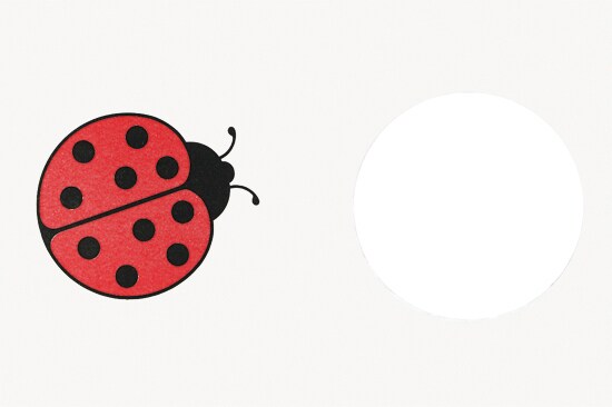 Duni Dunicel® Lätzchen 40 x 60 cm Ladybird, 400 Stk/Krt (8 x 50 Stk) Image