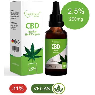 CBD ÖL 2,5% Vollspektrum Hanf Öl 10ml