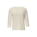 s.Oliver Black Label Strickpullover Damen WHITE, Gr. 48, Polyester, Pullover aus Effektgarn | 2146896.02X1.32