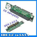 Convertitore adattatore seriale da 2,5 "IDE femmina HDD SSD a 44 pin SATA Convertitore adattatore seriale da 1,5 Gb ATA 133 100 HDD CD DVD Disco rigido seriale