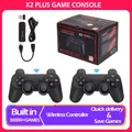 X2 Plus GD10 Pro 4K Game Stick Nuovo 3D HD 2.4G Retro Console per videogiochi Controller wireless TV 50 Emulatore per PS1/N64/DC 64G Gif