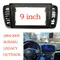 9 pollici 2 Din Car Stereo Radio Fascia Dash Player DVD Adapter Frame Panel per volante sinistro