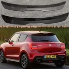 Spoiler per SUZUKI SWIFT 6 SPORT 2018 + labbro ala tetto universale plastica ABS nero lucido Hatchback SPOILER ala posteriore