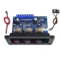 Scheda amplificatore Audio Bluetooth 2.1 a 5.0 canali 2 x25w + 50W Kit scheda amplificatore classe D Subwoofer con cavo DC femmina + AUX