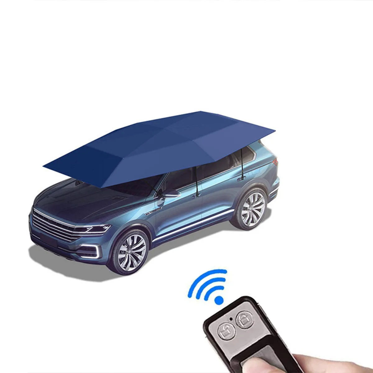 Auto Regenschirm voll automatisches Markisen zelt Auto Smart isolierte Abdeckung Outdoor wasserdichte gefaltete Baldachin Abdeckung Sonnenschutz Auto Zelt Image