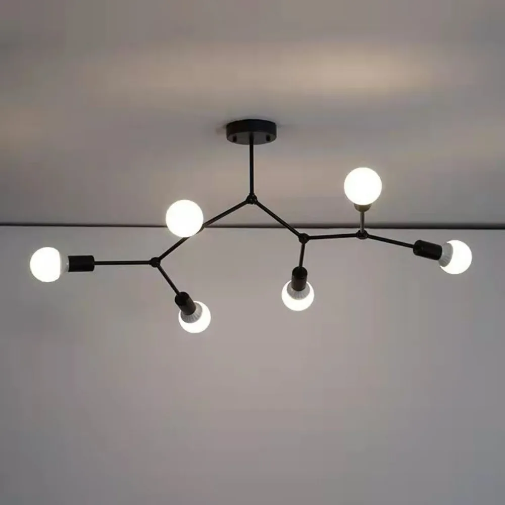 Moderne Loft LED Kronleuchter Licht Ast Ast Kronleuchter Lampe dekorative Kronleuchter Decken leuchte für Küche Wohnzimmer