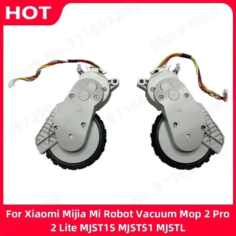 Linke und rechte räder teile für xiaomi mi roboter vakuum mopp 2 pro 2 lite mjstl mjst1s mjsts1 staubsauger rad zubehör Image