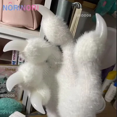 Fursuit Paws Kigurumi Furry Cosplay Handschuhe Dekore Tier Cosplay Handschuh Handwear Wearable Kig Image
