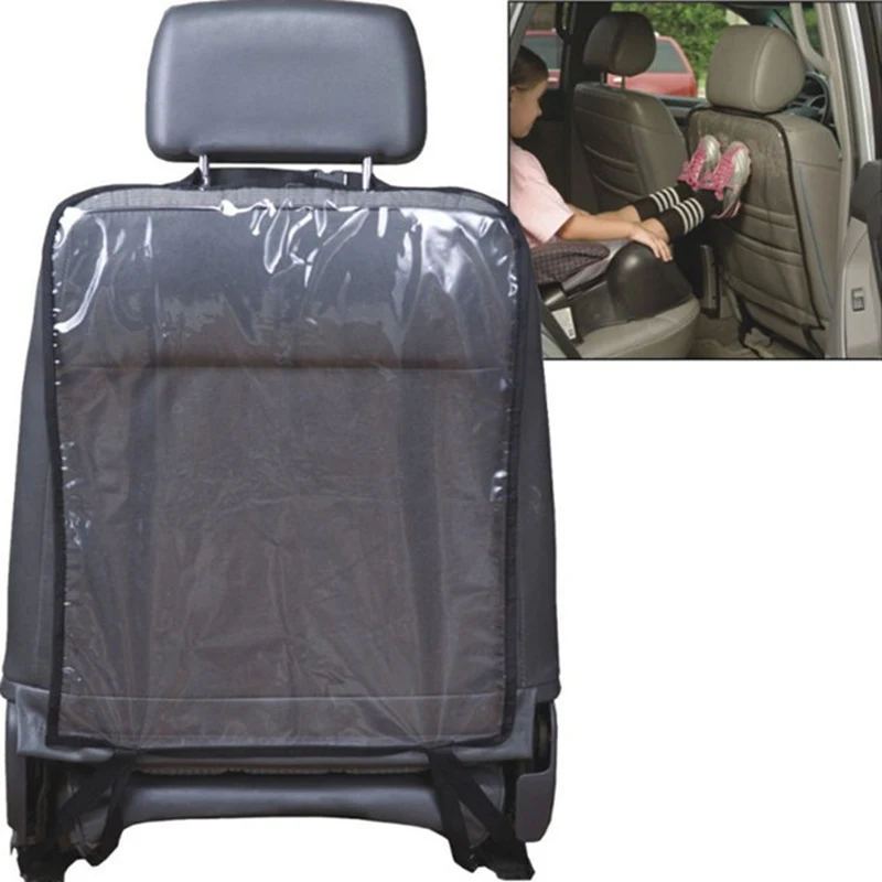 Autos itz Rückenlehne Abdeckung für Kinder Kinder Baby Anti Schlamm Schmutz Auto Sitz bezug Anti Kick Matte Pad Sitz bezug Auto Aufbewahrung taschen Image