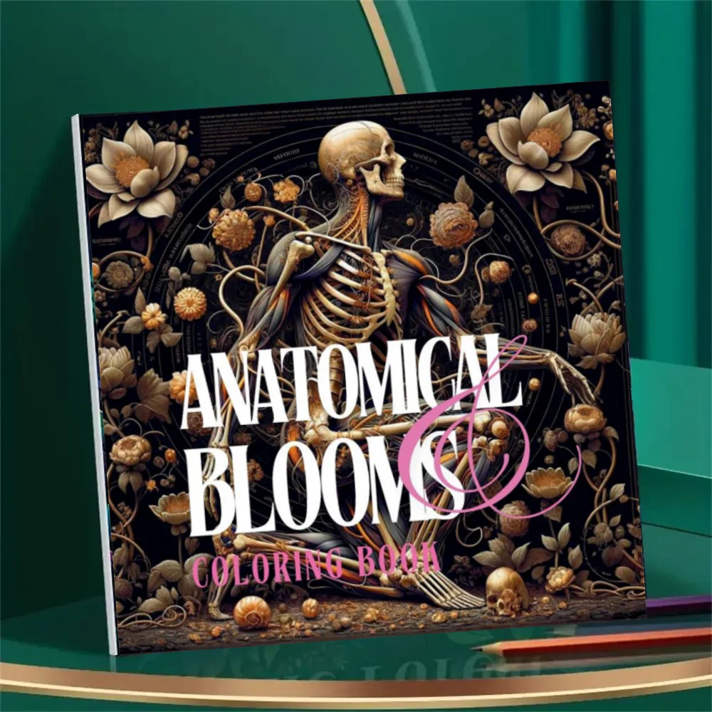 1 Stück Kunst-Malbuch Original verbessertes Papier 70 g/qm 22 Stück Einzelseiten Malbücher Geschenk für Urlaub Geburtstagsfeier Image