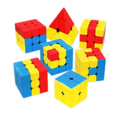 Moyu Würfel Puzzle Kinder unterrichten Rätsel 3x3x3 Cubo Magico Einhorn Pudding holprigen kleinen Image