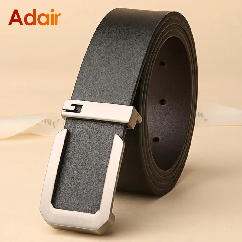 Hommes ceintures en cuir véritable Bussines créateur de mode ceinture de luxe marque décontractée ceinture de haute qualité ceintures pour hommes sangle HQ239