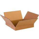 BOX USA 13 x 13 x 2 Corrugated Cardboard Boxes Flat 13 L x 13 W x 2 H Pack of 25 Shipping Packaging Moving Storage Box for Home or Business Strong Wholesale Bulk Boxes