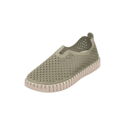 Sneaker ILSE JACOBSEN "TULIP3275", Damen, Gr. 36, grün (army), Obermaterial: 60% Nylon, 40% Polyurethan; Futter: 60% Nyl