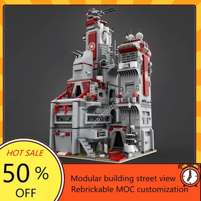2995PCS Republik Basis Raum Krieg Waffe MOC Speeder Bikes Modell Bausteine Architektur Bildung Montage Modell Spielzeug Geschenk Image