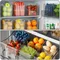 1PCS Refrigerator Side Door Storage Box Food Vegetable Fruit Eggs Fresh Organizer Household Kitchen