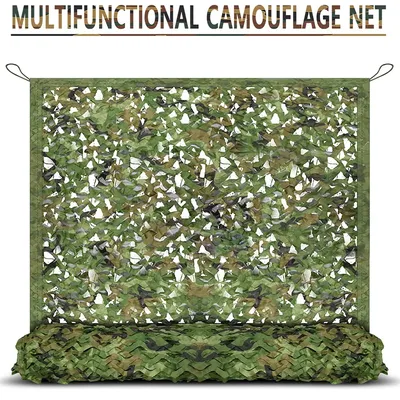 1.5x3m /2x10m Hunting Military Camouflage Nets Woodland Army training Camo netting Car Covers Tent