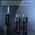 Convertitore per microfono wireless XLR o 6.5 Trasmettitore e ricevitore Microfono Sistema wireless per microfono dinamico