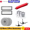 Accessorio originale Roborock qrevo pro/qrevo s Spazzola principale/laterale Mop Filtro in tessuto Parti di ricambio per sacchetto per la polvere Robot aspirapolvere