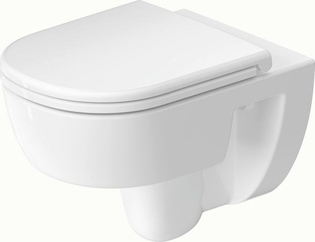 Duravit D-Code Wand-WC Tiefspüler,540mm, Spülrandlos 2513090021 Image
