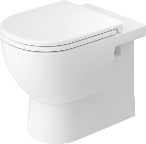 Duravit D-Code Stand WC, Tiefspüler 570mm, Back to wall 2037090000 Image