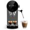 Klarstein - Cafetiere avec Mousseur de Lait Cafetières Machines à Café et Machines à Expresso 0.9L