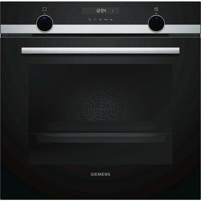 Integrierter backofen 71l 60cm mit ecoclean edelstahl / schwarz Siemens hb557abs0