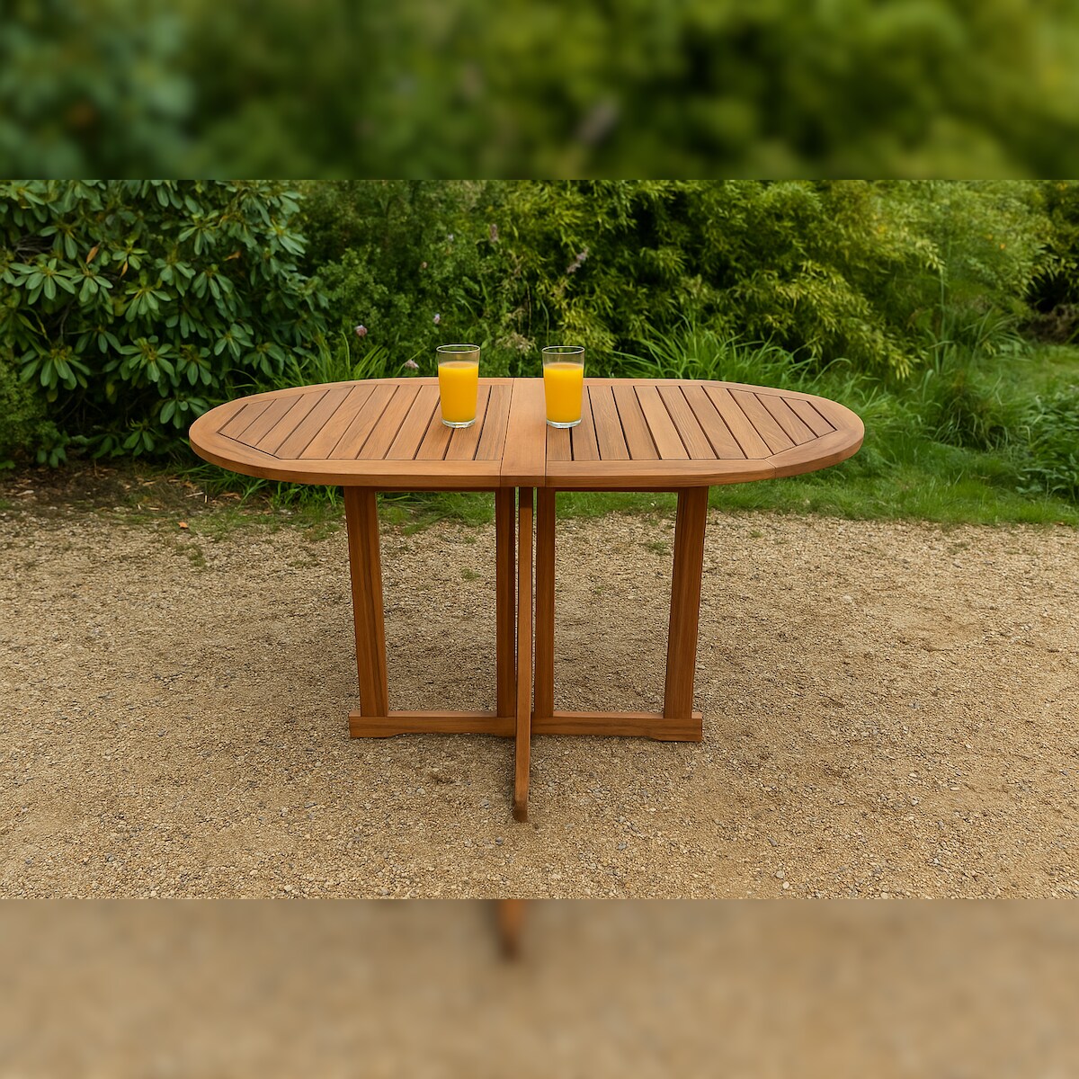 Möbelliebling Gartentisch Akazie 120 x 70 cm Klapptisch PEDRO Image