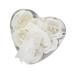 Jrocdr Practical Small Soap Heart Shaped Flower Flowers Forsythia Flowers Wedding Floral Arrangements Flower Packs Hydrangea Flowers in Vase Wooden Bouquet of Flowers Small Flowers Daisies Flowers