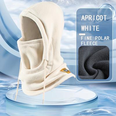 TEMU 1pc Winter Cycling Balaclava For Men And Women – Warm And Windproof Headgear With Hidden Nose Christmas Gift Image