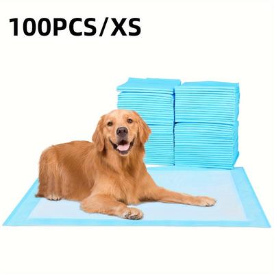 TEMU Fluffydream Super Absorbent Waterproof Dog And Puppy Pet Training Pad, Housebreaking Pet Pad, Blue (13