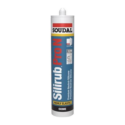 FP - soudal 117151 Silikondichtstoff Silirub Pro n weiß 300 ml Image