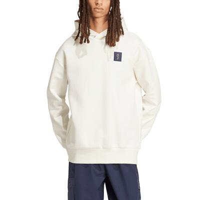 Juventus Turin adidas Seasonal Doubleknit Hoodie - Cremeweiß Image