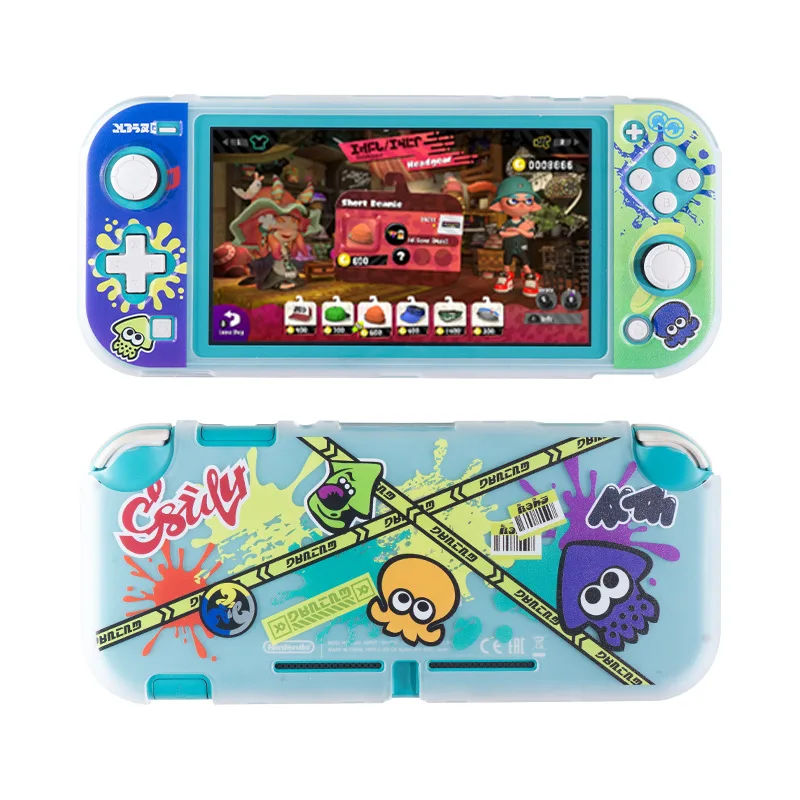 Matte klare PC-Hartschale Schutzhülle für Nintendo Switch Lite Spielkonsole Kristalltransparenter Ganzkörperschutz Image